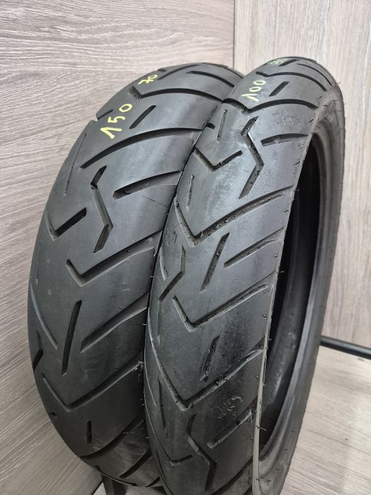 Set anvelope moto 100 90 18 cu 150 70 17 Pirelli scorpion trail 2 dot 2020