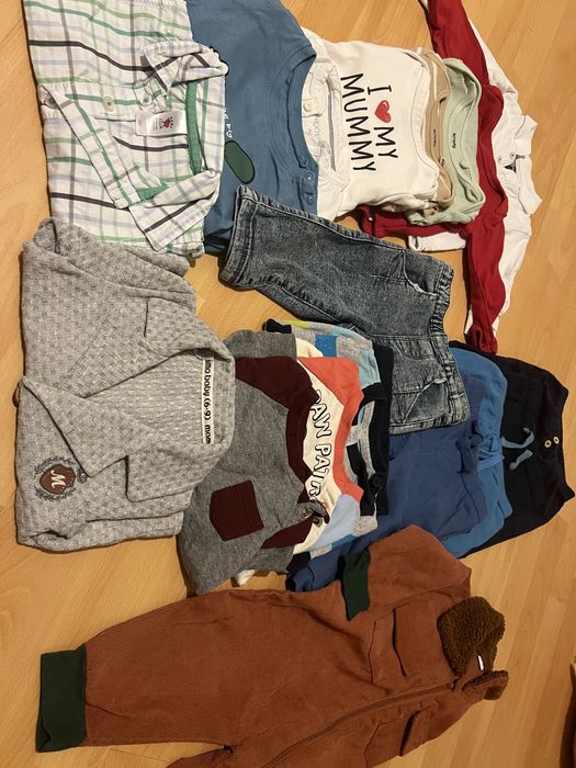 Lot hainute baiat, marimea 74