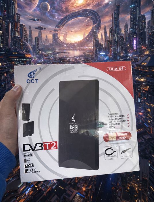 Антенна домашняя для ТВ DVBT2 Smart Доставка есть! Горантия есть!
