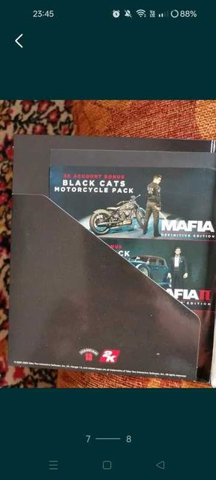 Vând jocuri MAFIA collection Playstation 4 PS4 colecție 1 , 2 și 3