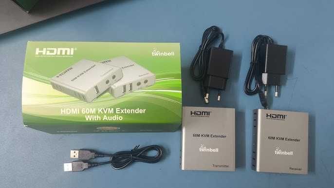 HDMI KVM Extender 60M с аудио