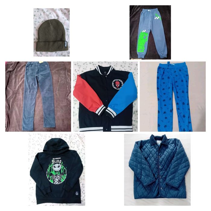 Lot hainute 134-140 146 baiat