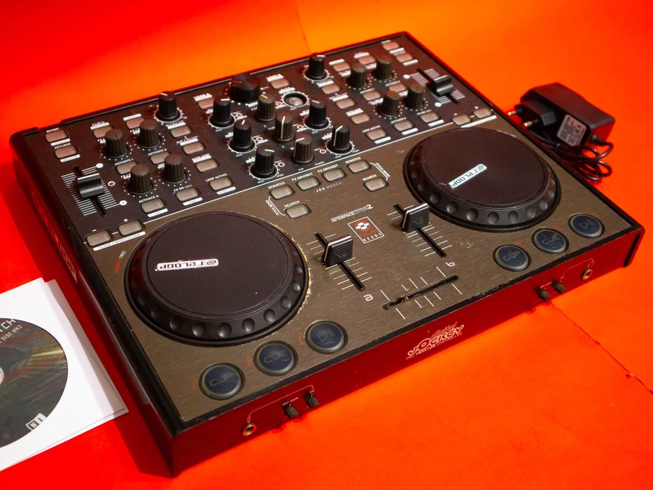 Reloop Digital Jockey 2 Interface Edition DJ контролер аудио интерфейс