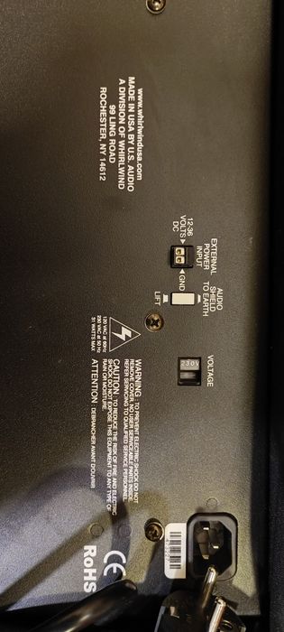 US audio whirlwind presspower 2