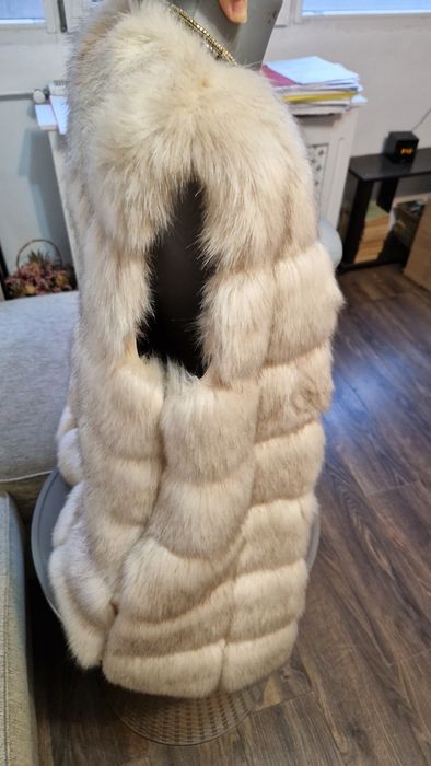 Vesta blană artificiala mas. L