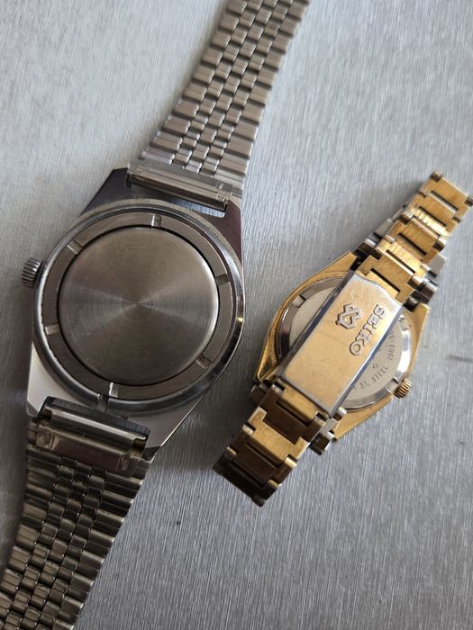 Лот стари ръчни часовници Ракета и Seiko
