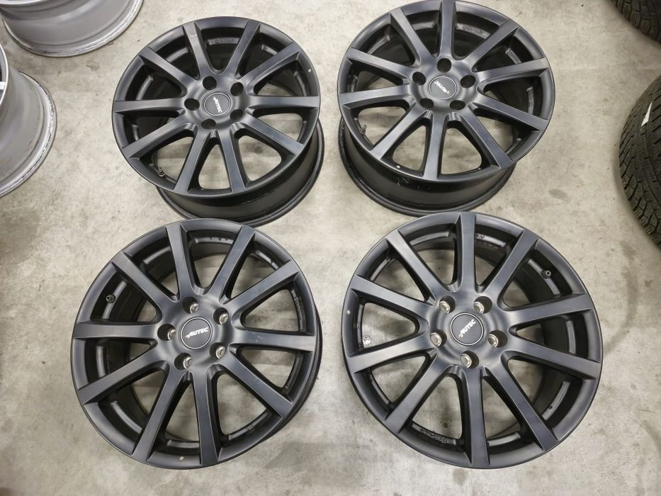Jante Autec Black 5x112 R17 Vw Passat Golf 5 6 7 8 Skoda Seat Audi