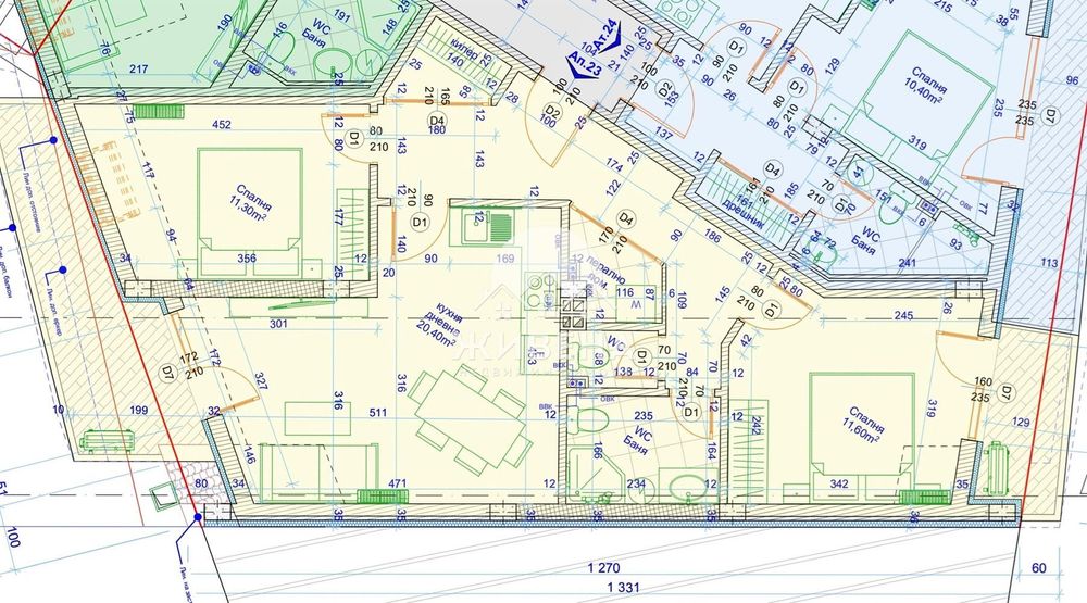 Продава се Тристаен апартамент в Варна, Лятно кино Тракия - 101 кв.м за 1288 €/кв.м - Снимка #1