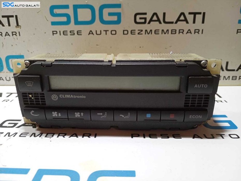 Panou Display Afisaj Climatronic Volkswagen Passat B5 1997 - 2001 Cod 3B1907044A 5HB007617-02 [M7144]