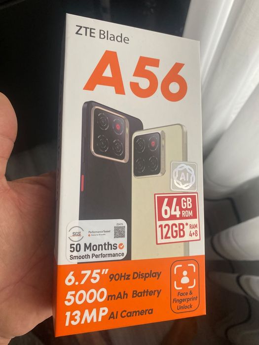 ZTE bladde A 56 sigilat, garanție 2 ani