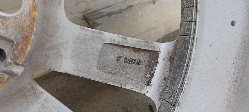 Roti complete BMW X3 F25, jante originale BMW X3 F25 R18