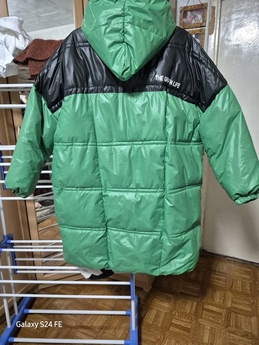 Зимняя куртка удлинённая