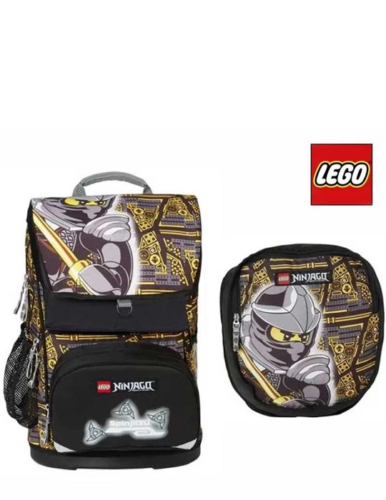 Ученическа Раница LEGO Ninjago Cole + Мини раница + Несесер