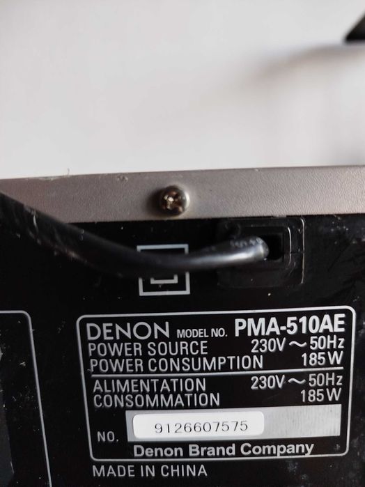Amplificator DENON Model: PMA-510AE. lipsa potentiometru pt bas!