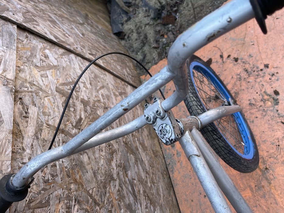 Bicicleta bmx foaie si pinion mic roti 20”