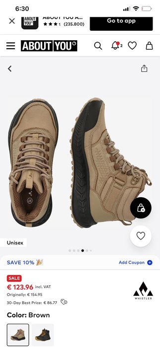 Vertical унисех зимни обувки 41 waterproof, Michelin подметка