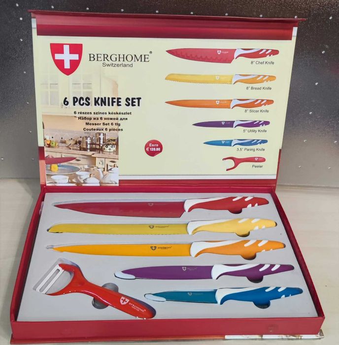 6 pcs knife set Berghome