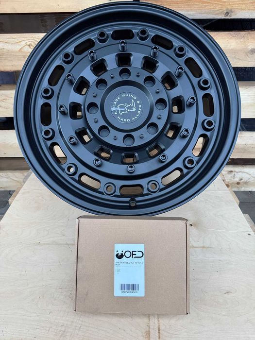 Jante Black Rhino Textured Matte Black Arsenal 20x8,5