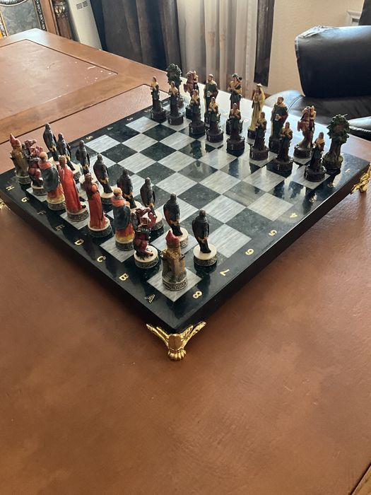 Шикарные шахматы. Италия.
