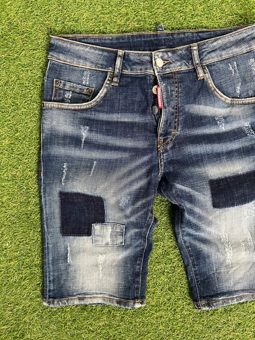Мъжки къси дънки : DSQUARED2 Tidy Biker Jean 48