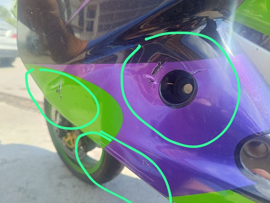 Kawasaki zx9r e2