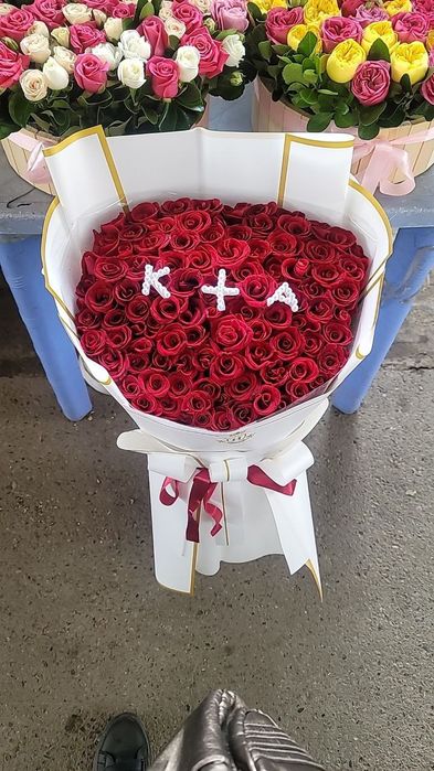 Доставка цветов Роз по Ташкенту.