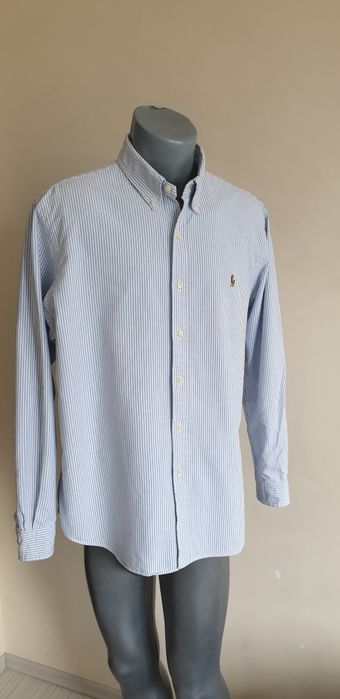 POLO Ralph Lauren Slim Fit Cotton Mens / XL НОВО! ОРИГИНАЛ! Мъжка Риза