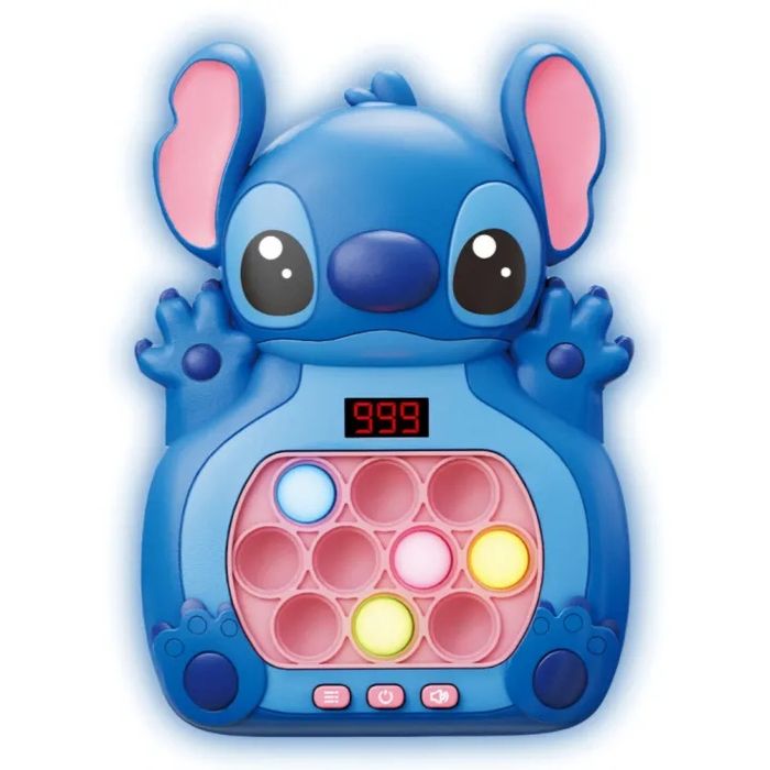 Антистрес поп ит игра Quick Push Стич, Кити Куроми, Пикачу, Супер Мари