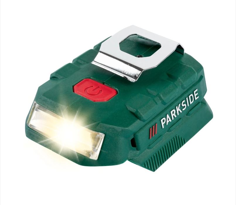Adaptor baterie/ acumulator cu lumină LED PARKSIDE