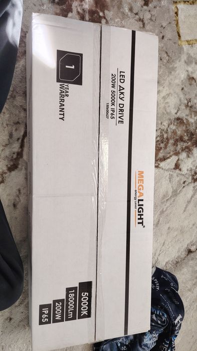 Led дку drive 200w 5000K Ip65