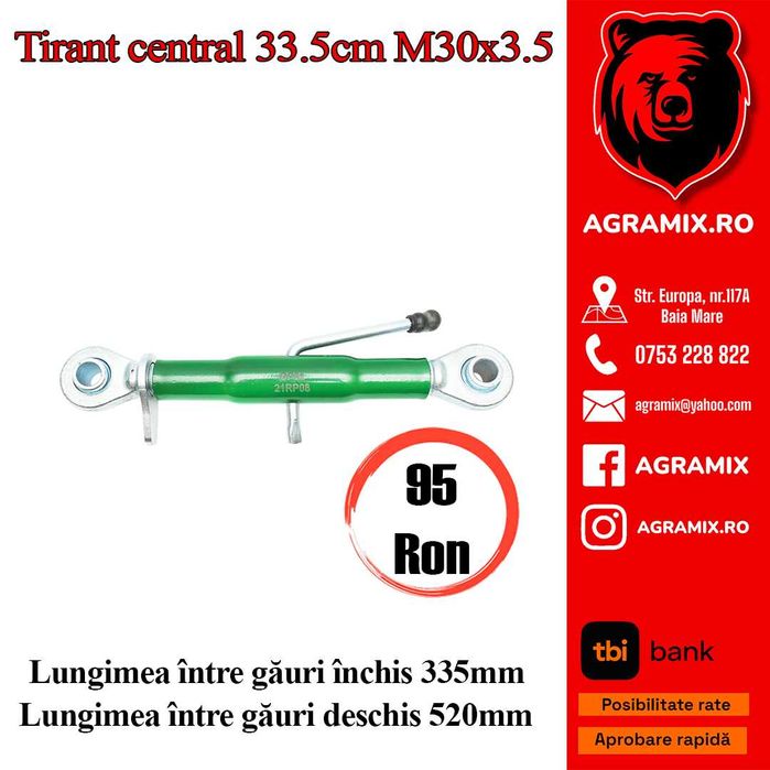 Tiranti central nuca mica/mare cu sau fara maner dif marimi Agramix