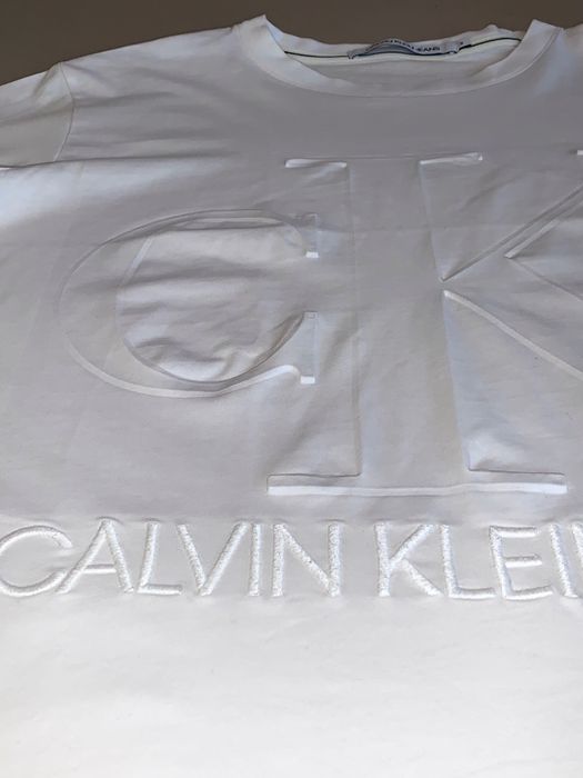 Мъжка бяла тениска Calvin Klein