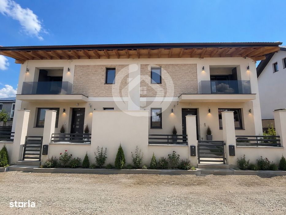 Duplex nou Șelimbar | Casa 125 mp | Teren 150 mp | Predare la alb