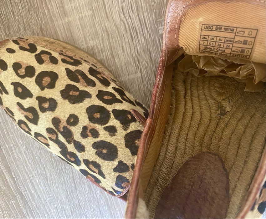 Дамски кожени еспадрили UGG- 38 original