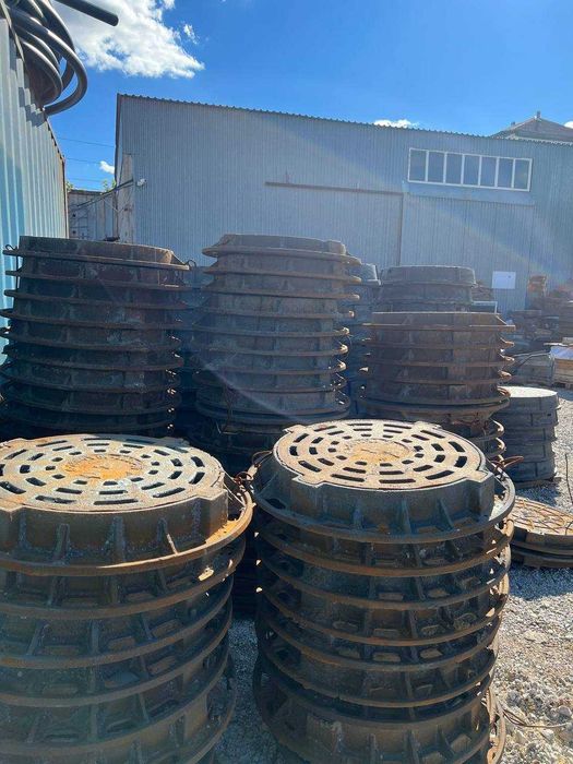 Дождеприемники круглые, прямоугольные, люки чугунные (Оптом)