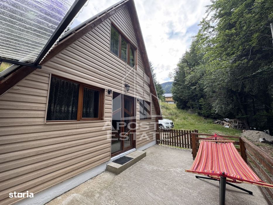 Comision 0% Casa A-Frame, la munte, 1km de Partia Rausor, Hunedoara