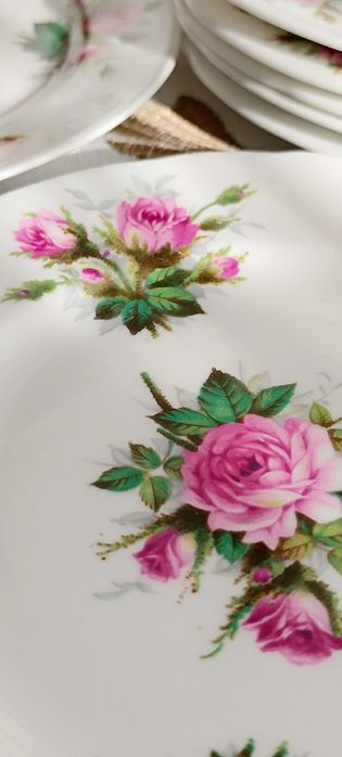 Винтажные десертные тарелочки из Англии Hammersley 1970-80е г