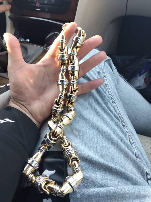 Мъжки позлатени бижута с 14карата златно покритие