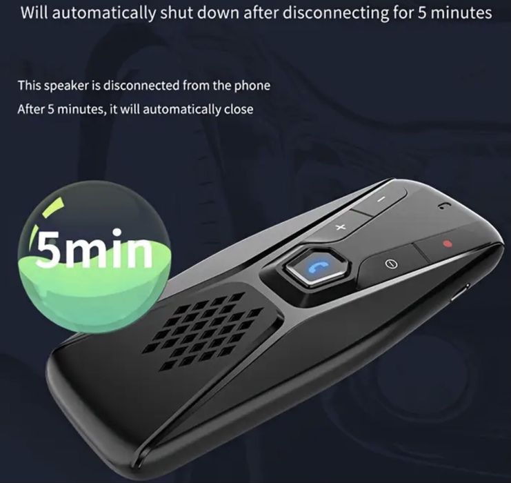 Difuzor handsfree cu microfon și conexiune la telefon. ( 1 bucată ).