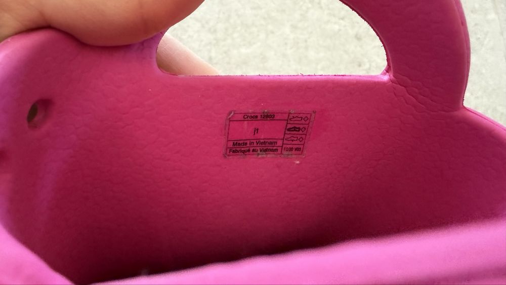 Crocs розови ботуши J1