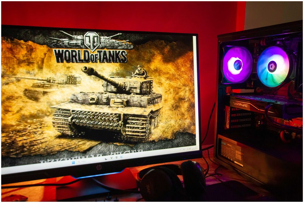 Игровой CS2, Core i5 7500, RX 570, 16 Gb DDR 4