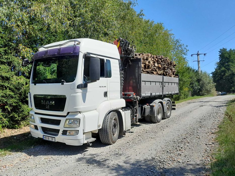 MAN TGS 28 480 Basculabil Macara epsilon forestier Z