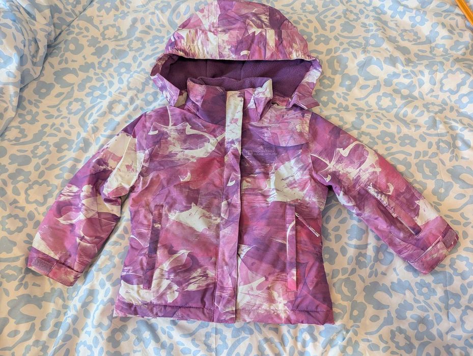 Детско ски яке за момиче 2 - 3 г. 98 см Mountain Warehouse