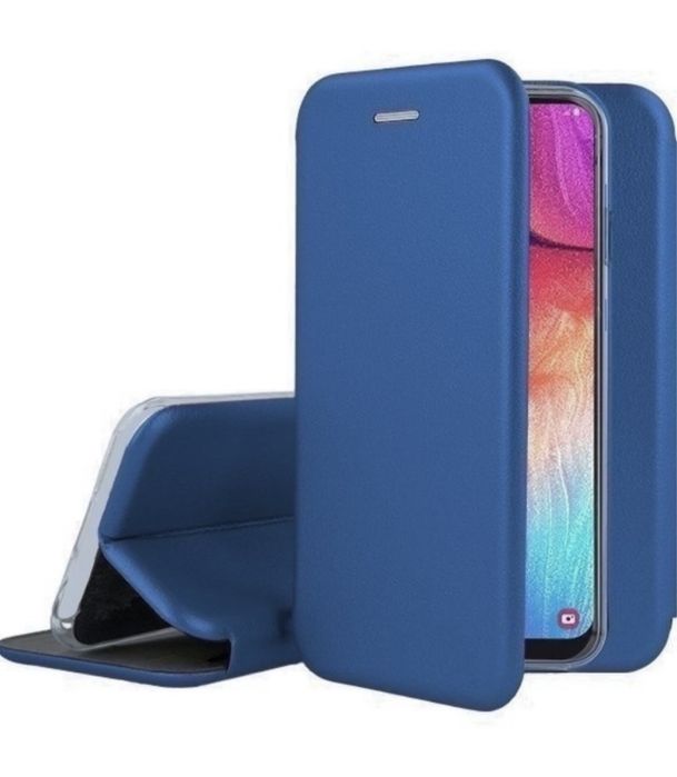 Husa Carte Din Silicon Imitaie Piele - Samsung A71/A72/A51/A52