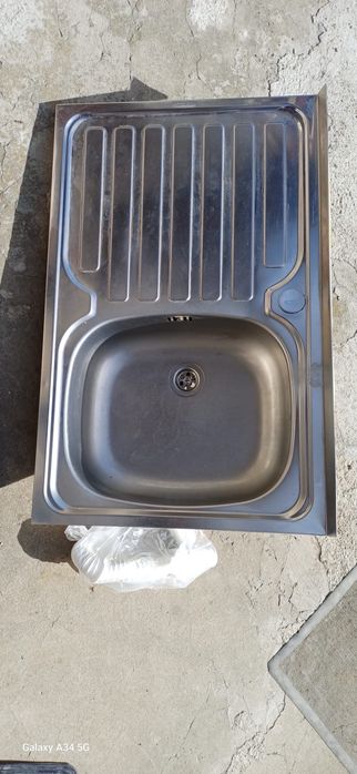 Chiuveta bucatarie inox cu sifon