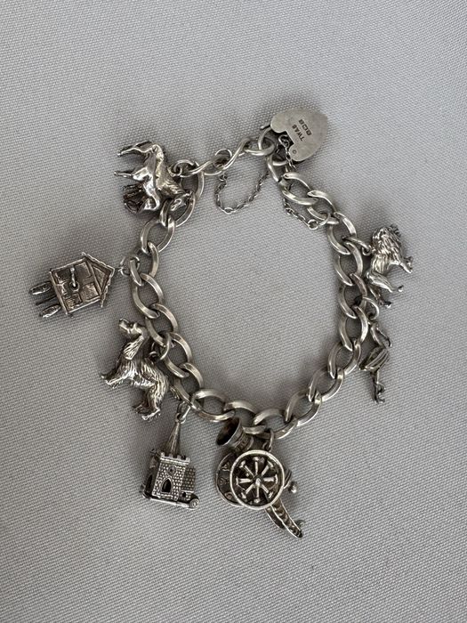 Bratara englezeasca din argint