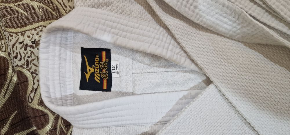 Кимоно на дзюдо.