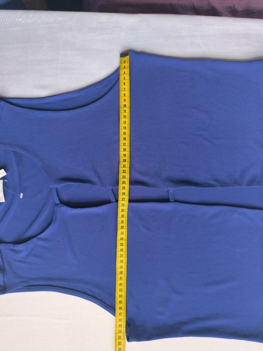 Bluză elegantă ASOS Design albastru regal, mărimea 46 (XL)