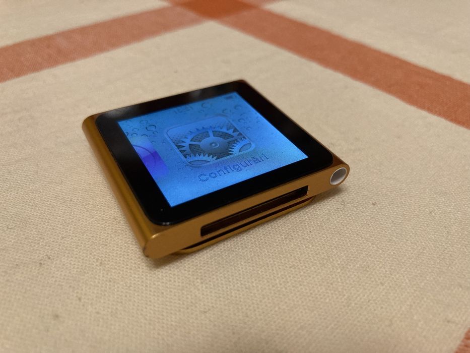 Ipod nano 5 ca nou. Ipod Nano 5 orange