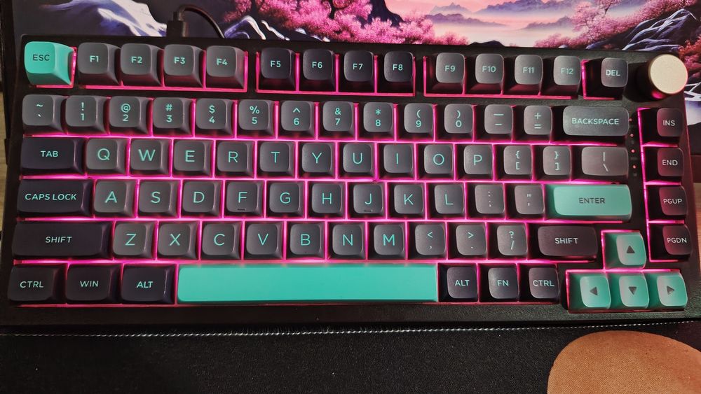 Игровая механическая клавиатура VGN N75 (75%) — мягкие серые свитчи